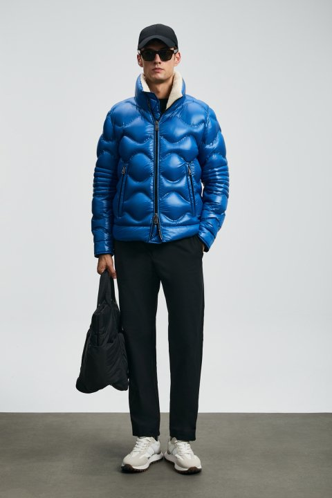 Roy Kaz Tüyü Erkek Mont Saks - Lufian