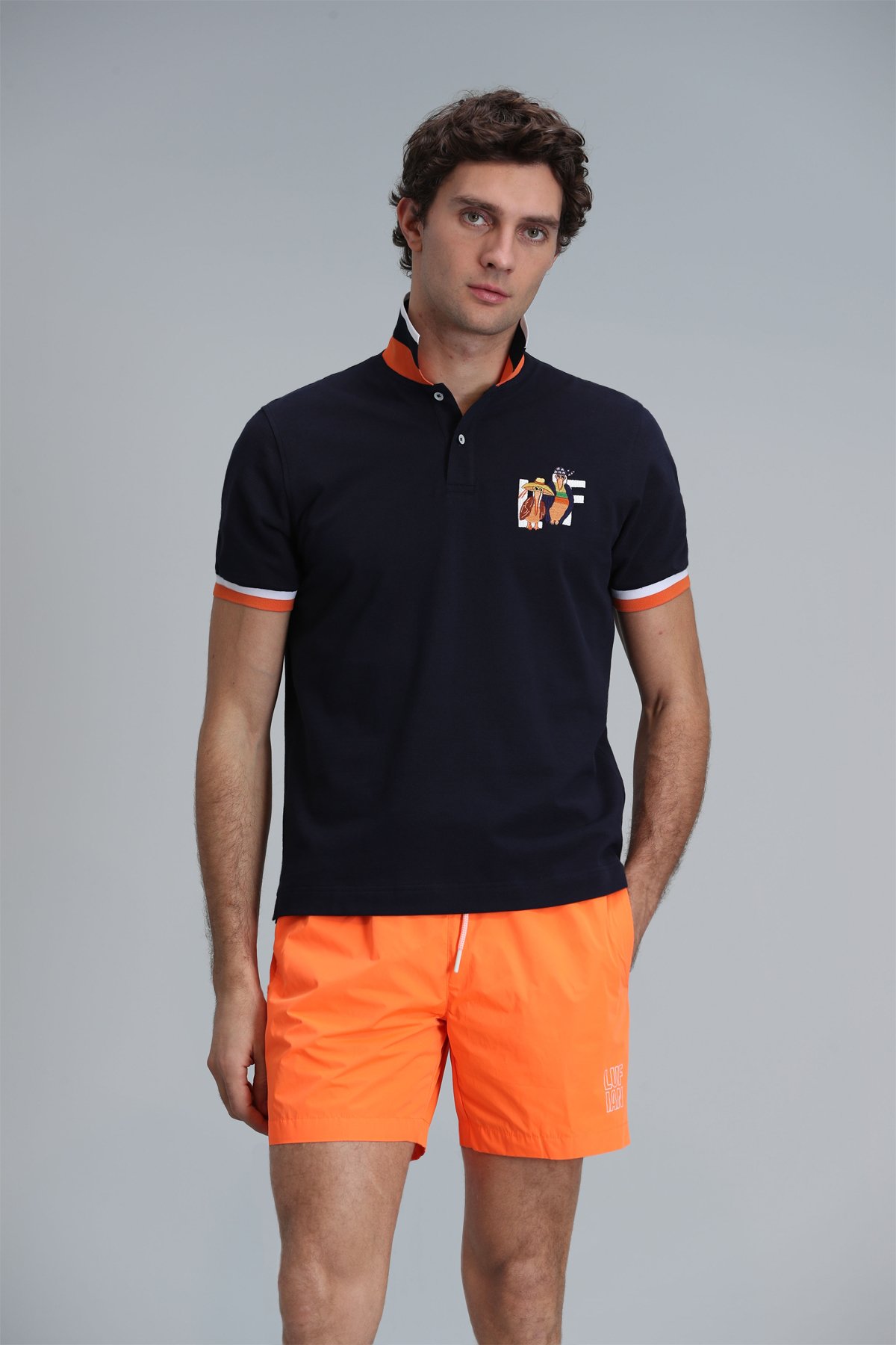 Ruby Smart Erkek Polo Tişört Lacivert - Lufian