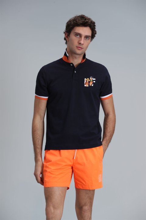 Ruby Smart Erkek Polo Tişört Lacivert - Lufian