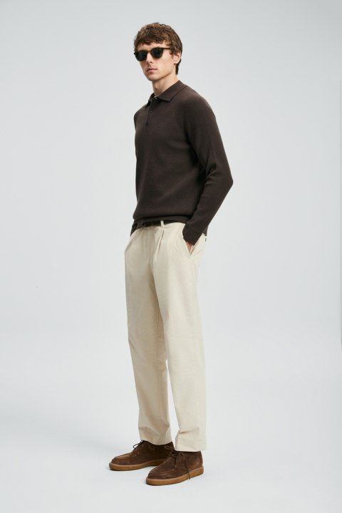 Rufus Erkek Kazak Kahverengi - Lufian (1)