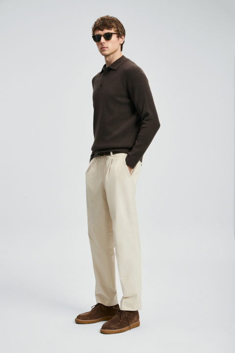 Rufus Erkek Kazak Kahverengi - Lufian (1)