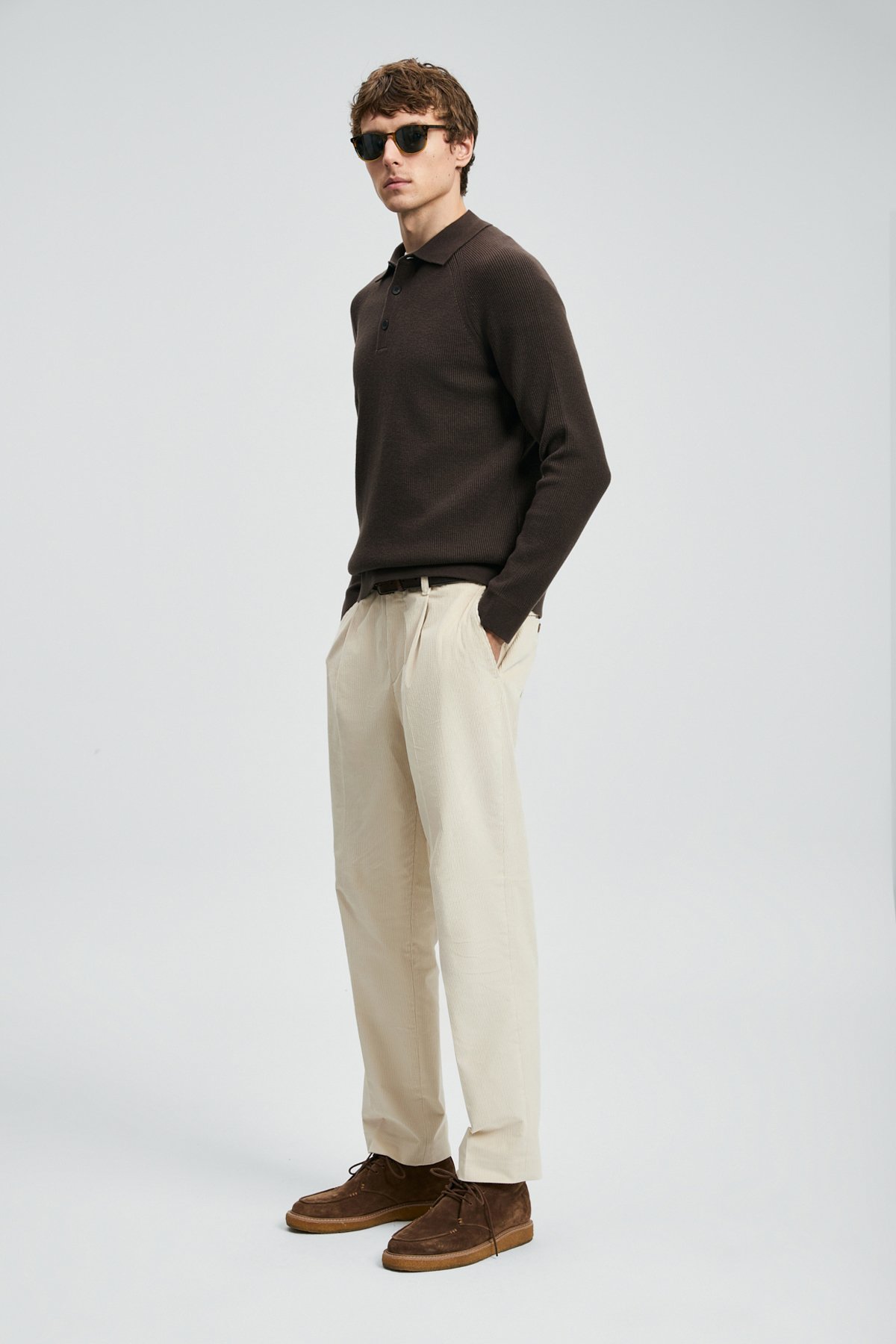 Rufus Erkek Kazak Kahverengi - Lufian (1)