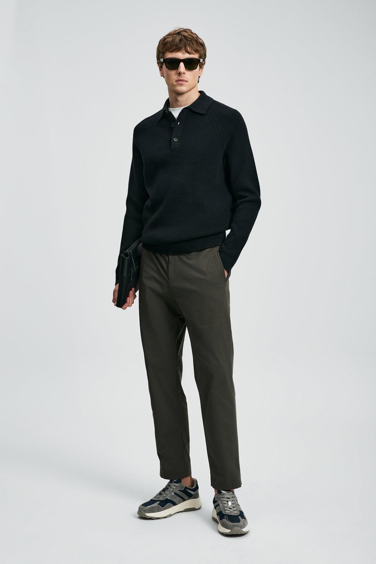 Rufus Erkek Kazak Siyah - Lufian (1)