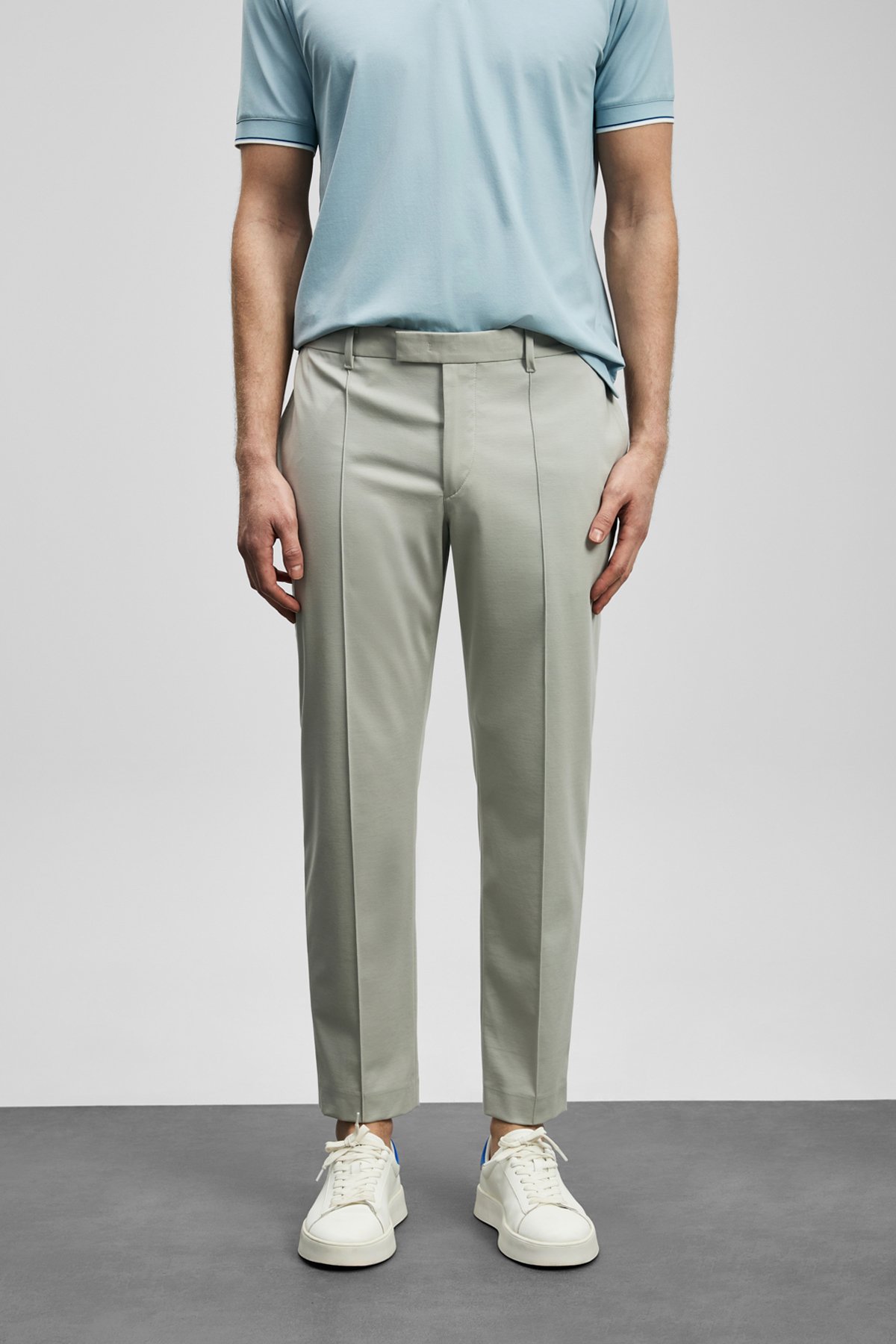 Sam Smart Erkek Chino Pantolon Slim Fit Bej - Lufian (1)