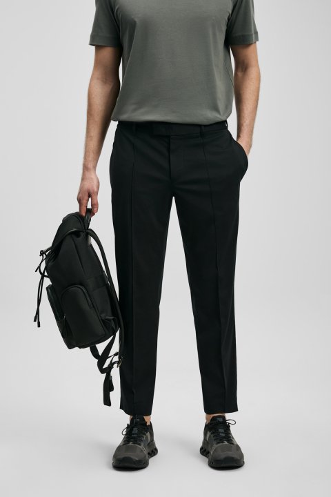 Sam Smart Erkek Chino Pantolon Slim Fit Siyah - Lufian (1)