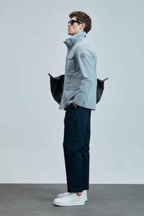 Samuel Smart Erkek Chino Pantolon Slim Fit Lacivert - Lufian