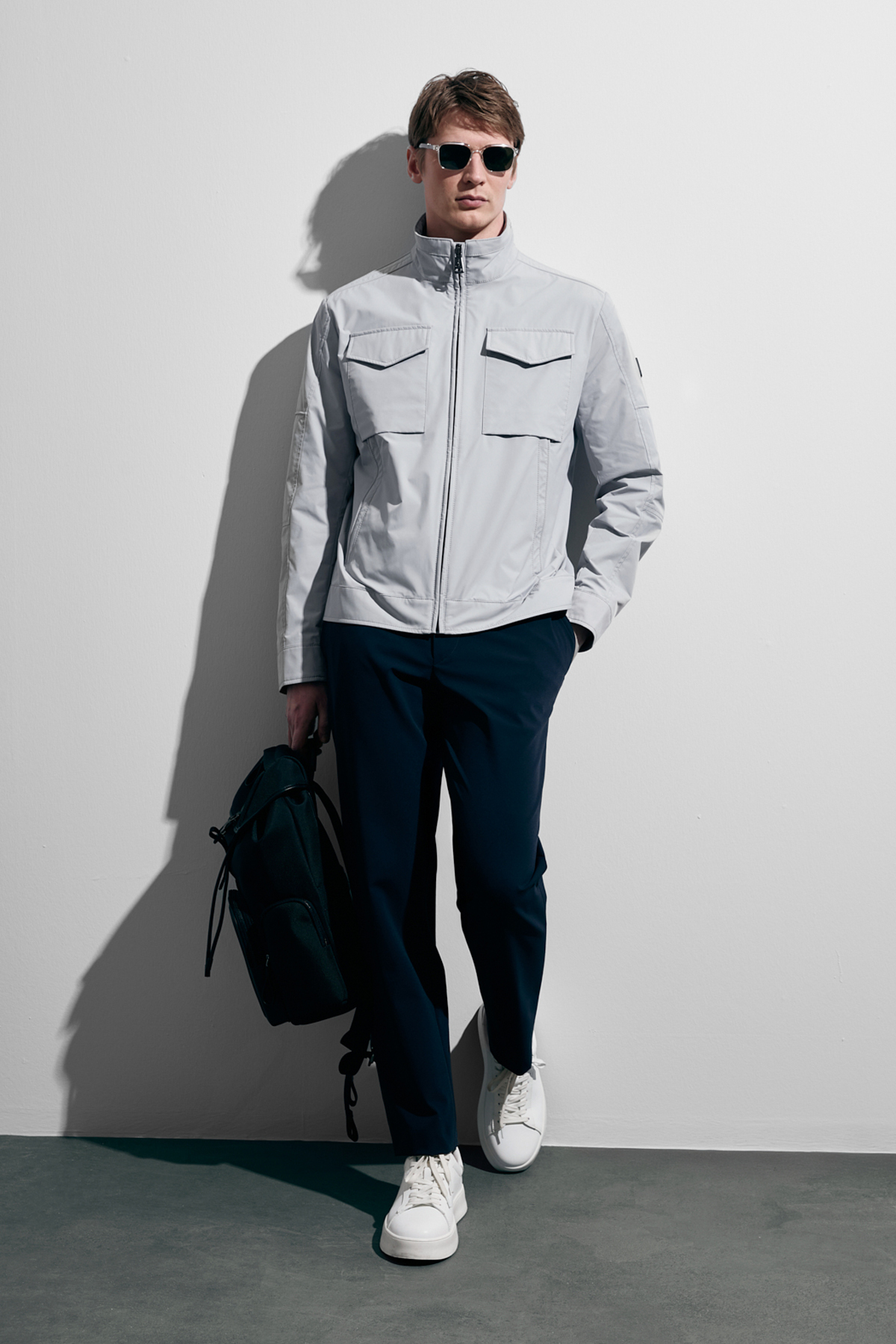 Scott Erkek Mont Açık Gri - Lufian