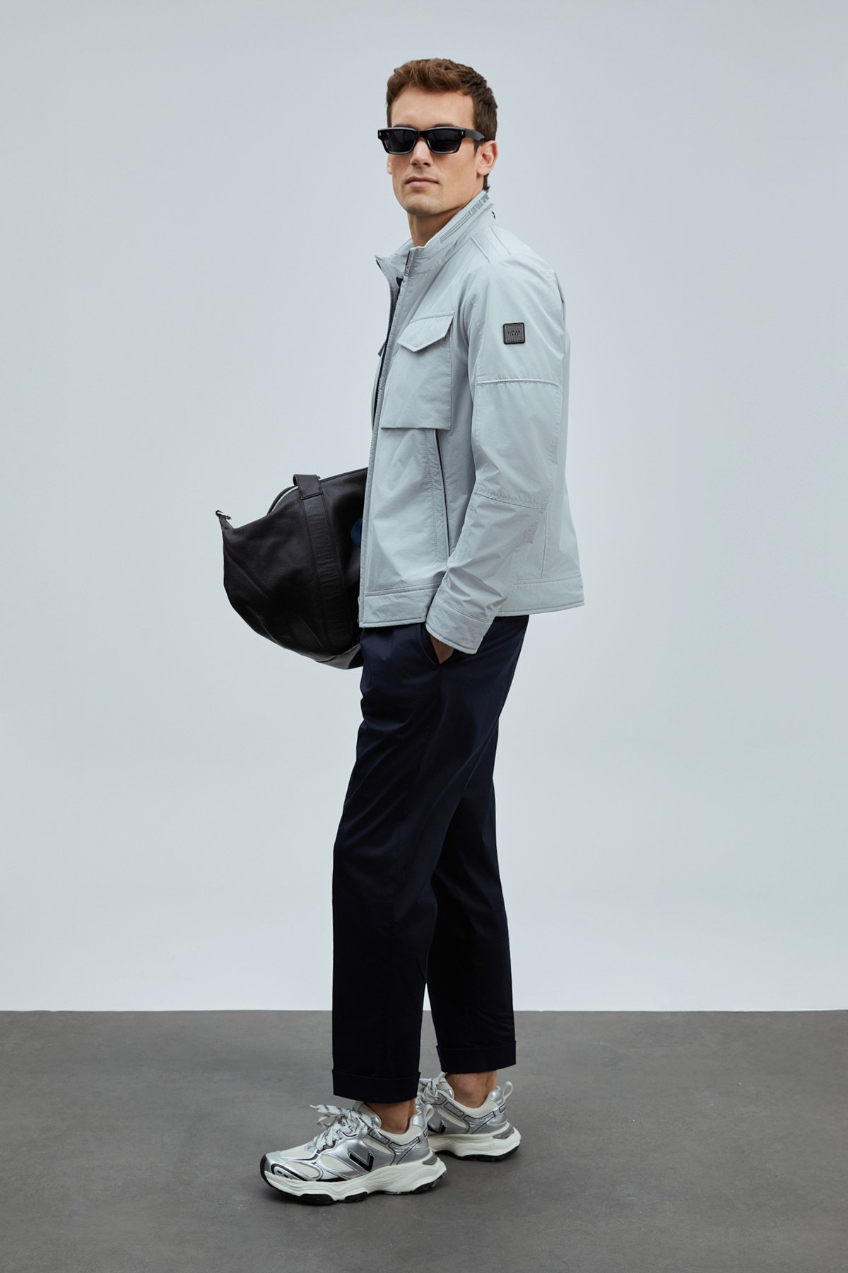 Scott Erkek Mont Açık Gri - Lufian (1)