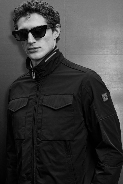 Scott Men's Coats Black - Lufian