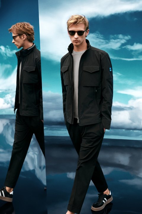 Scott Men's Coats Black - Lufian