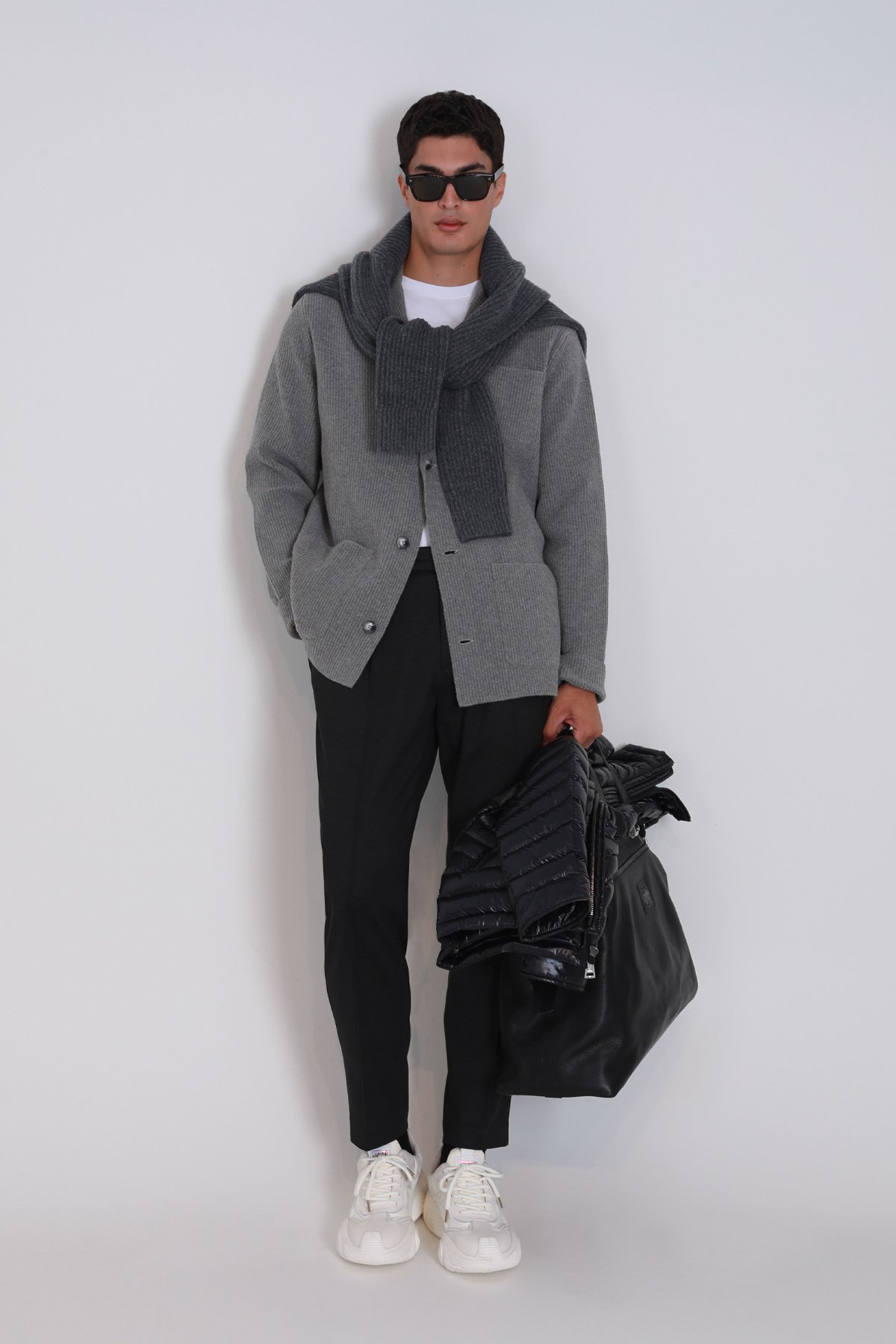 Shay Erkek Hırka Vizon - Lufian