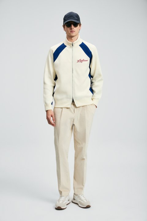 Shıne Men's Cardigan Off White - Lufian (1)