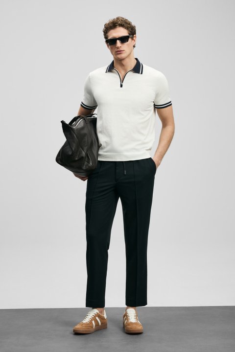 Sımon Jogger Pants Slim Fit Navy Blue - Lufian