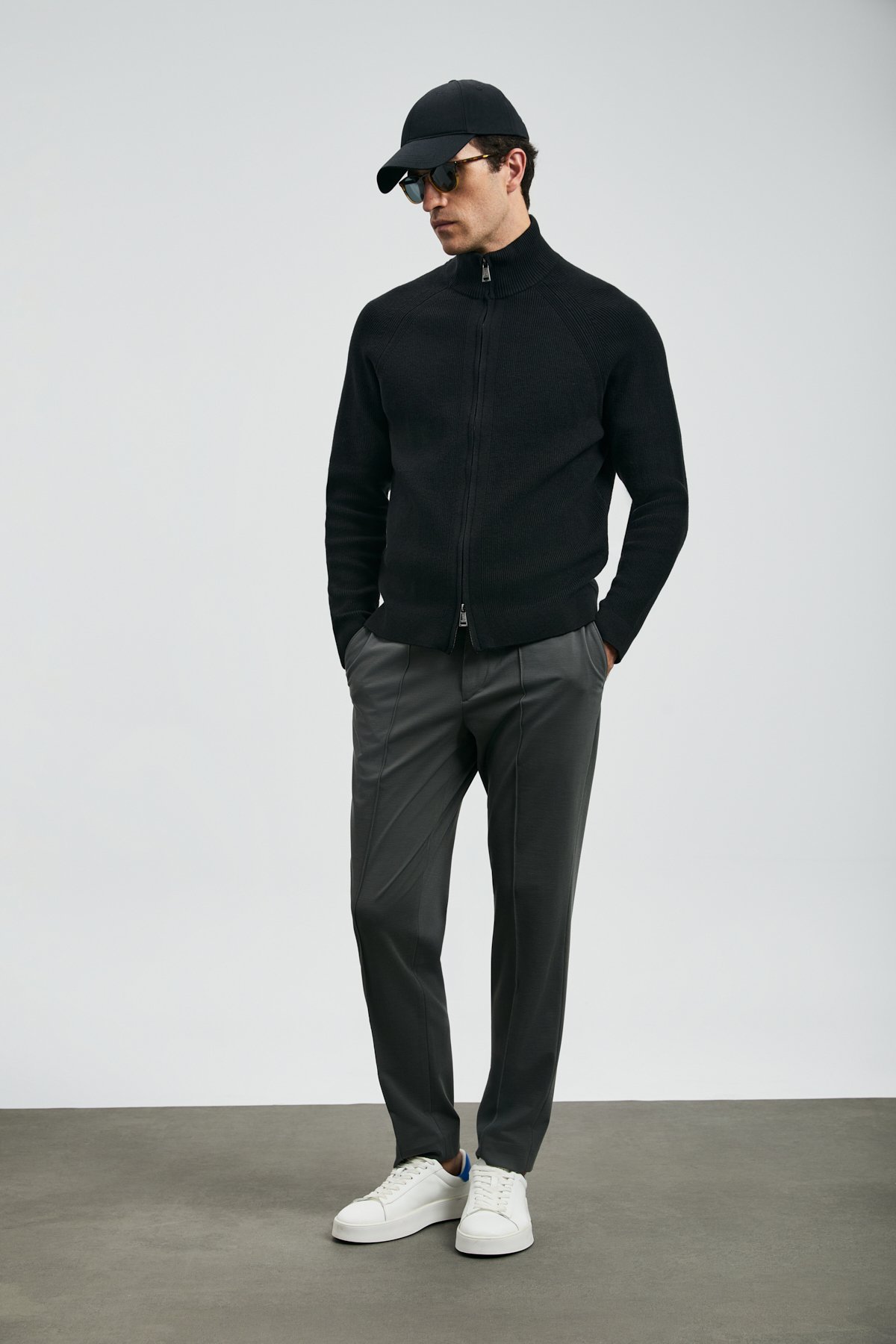 Sımon Smart Erkek Chino Pantolon Slim Fit Yeşil - Lufian