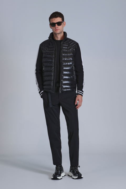 Snow Kaz Tüyü Erkek Mont Siyah - Lufian