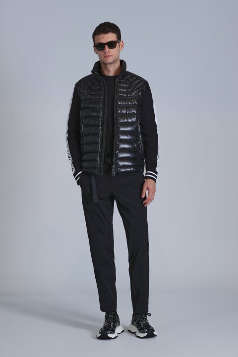 Snow Kaz Tüyü Erkek Mont Siyah - Lufian