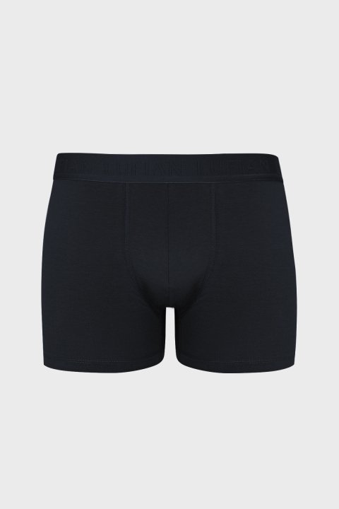 Solıd Men's Cotton Boxer Anthracite - LUFIAN