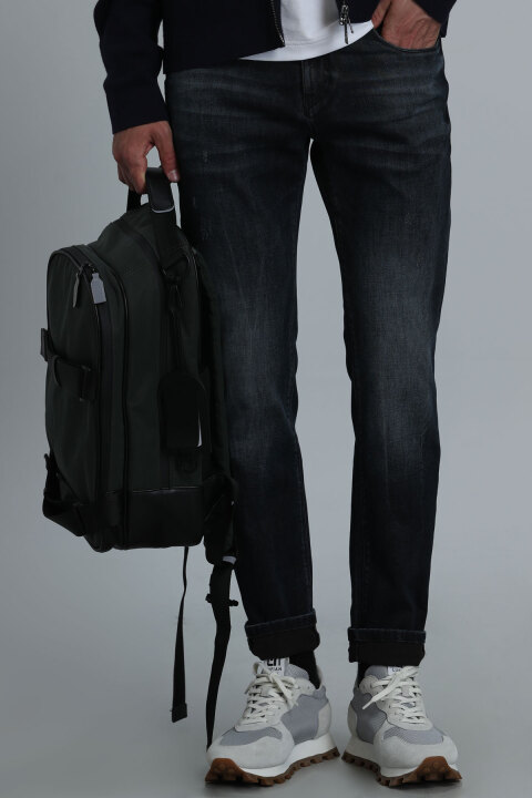 Spell Smart Jean Erkek Pantolon Slim Fit Mavi - Lufian (1)