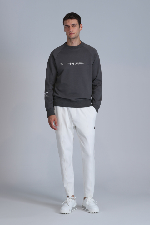 Squıre Erkek Sweatshirt Haki - Lufian (1)