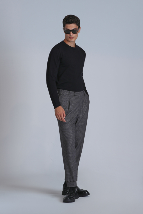 Stell Spor Erkek Chino Pantolon Slim Fit Gri - Lufian (1)