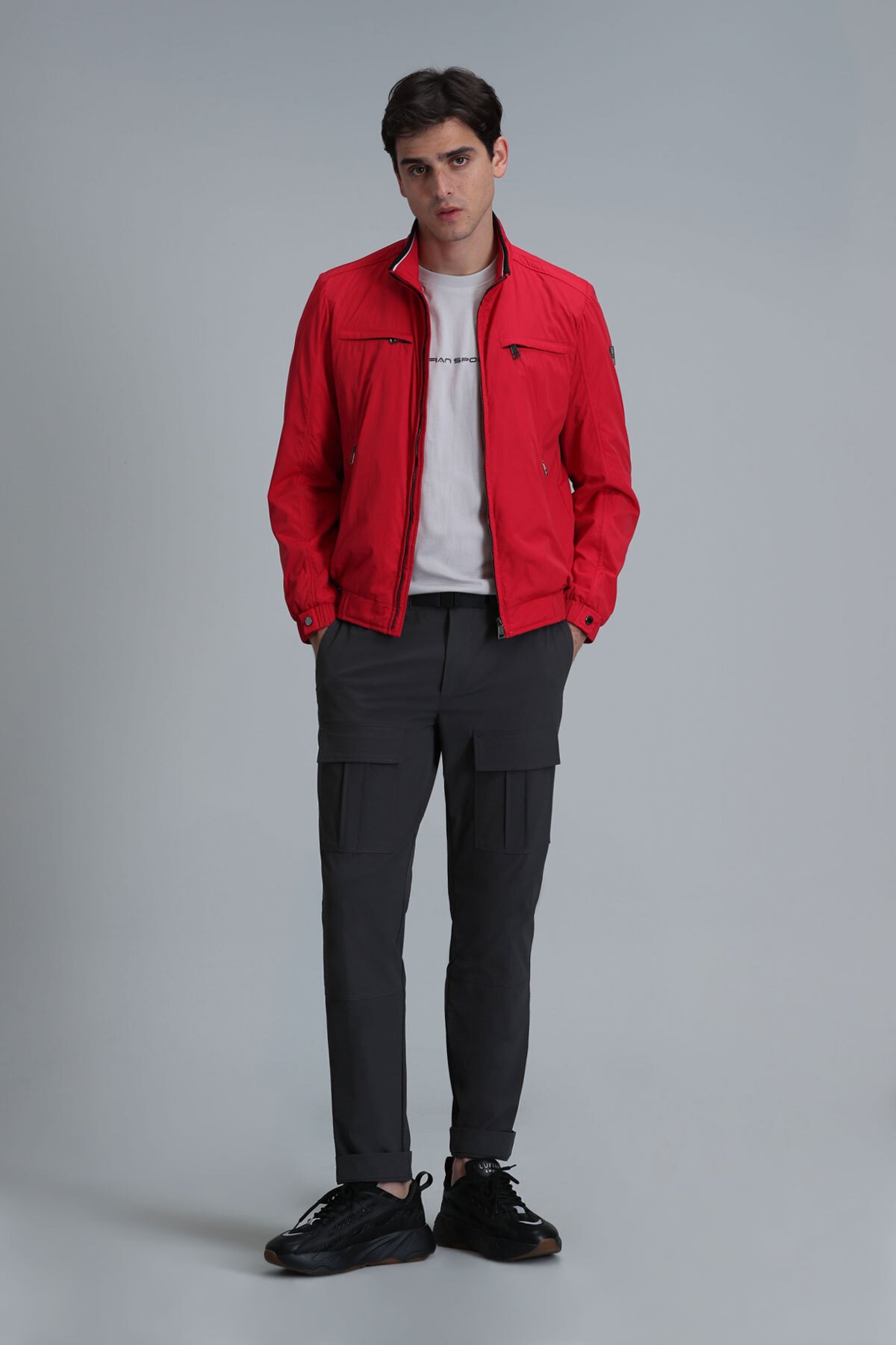 Stephan Male Coat Red - Lufian (1)