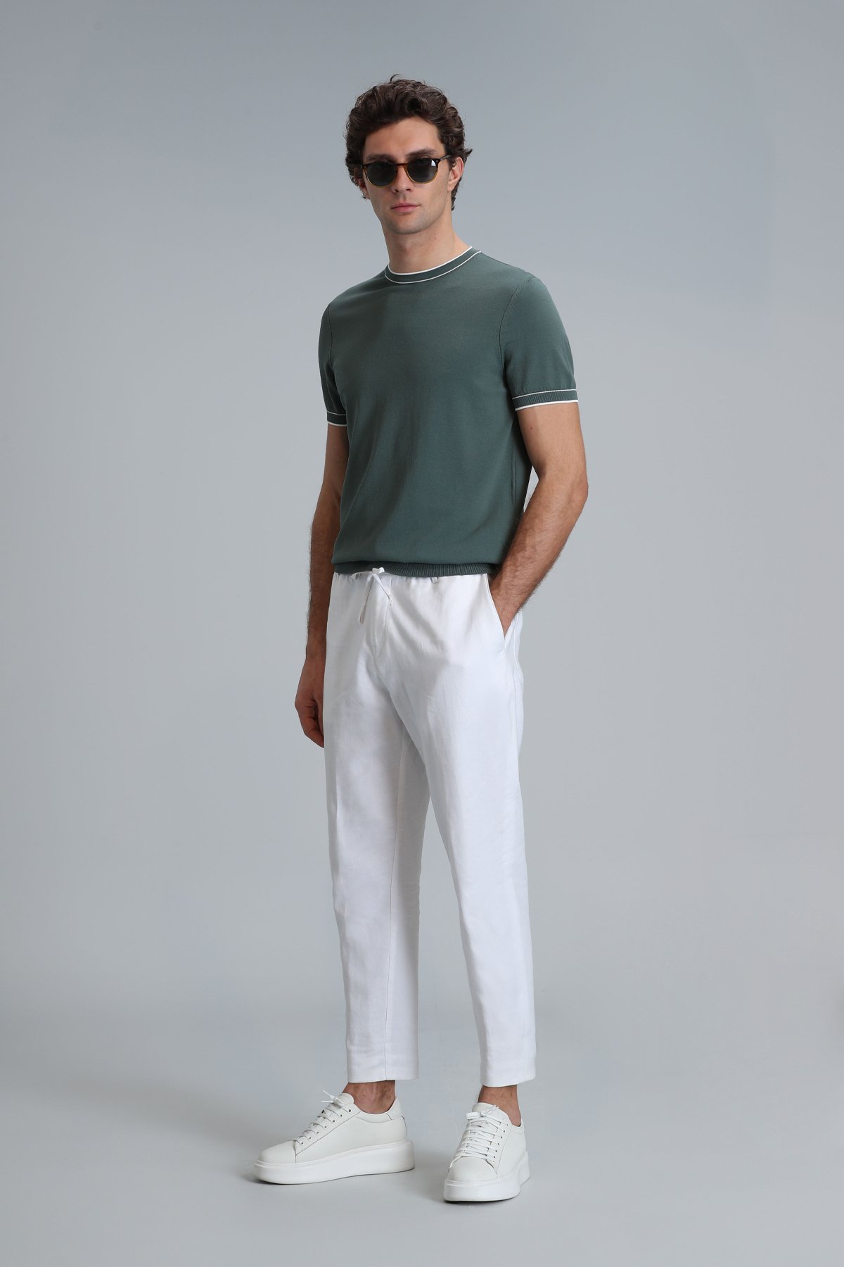 Steve Erkek Kazak Duman Yeşili - Lufian (1)