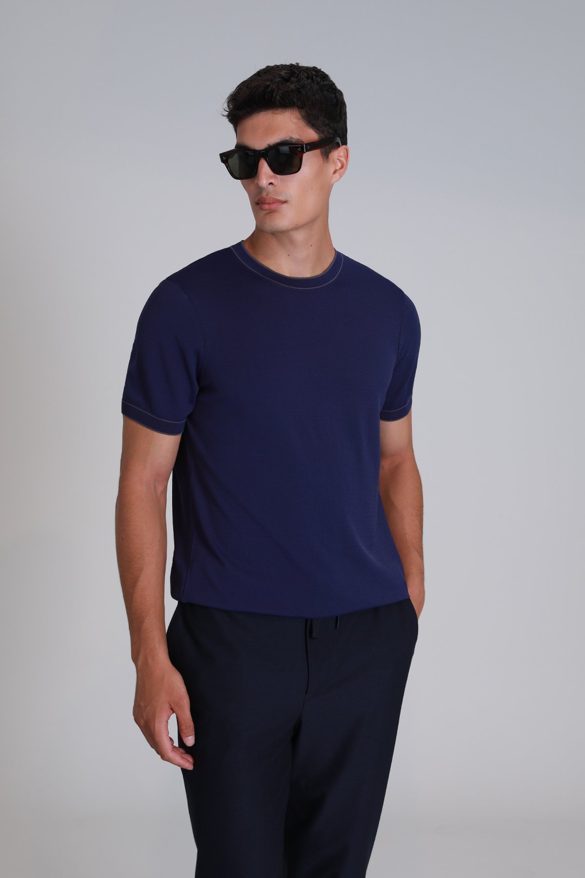 Steve Erkek Kazak Koyu Saks - Lufian