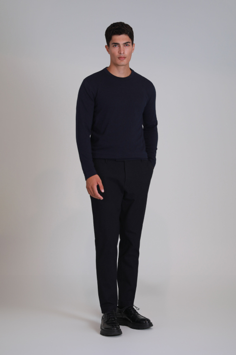 Stone Erkek Kazak Lacivert - Lufian (1)