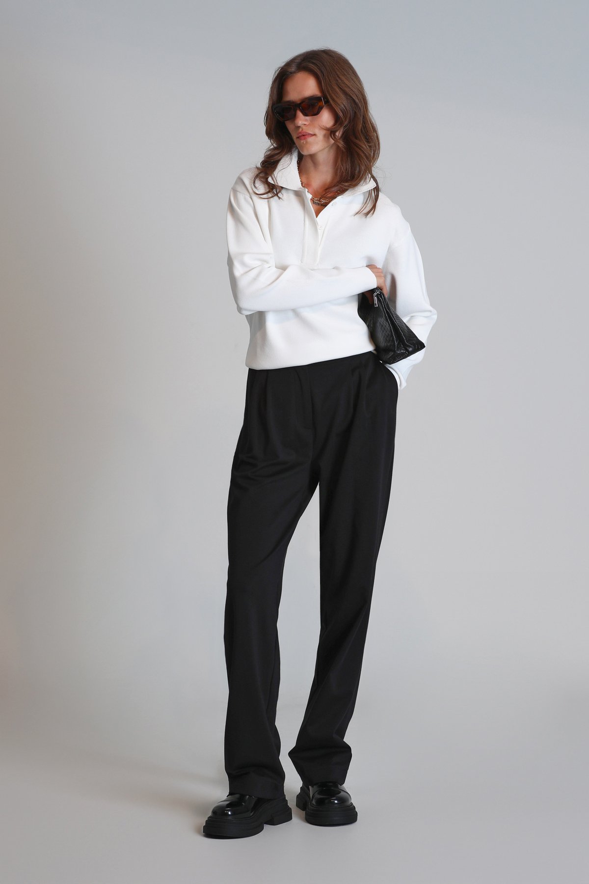 Tasha Kadın Pantolon Siyah - Lufian (1)