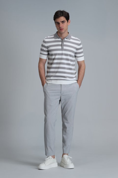 Terra Erkek Kazak Gri - Lufian (1)