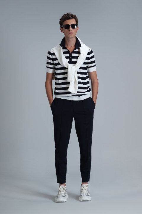 Terra Mens Sweater Navy - Lufian (1)
