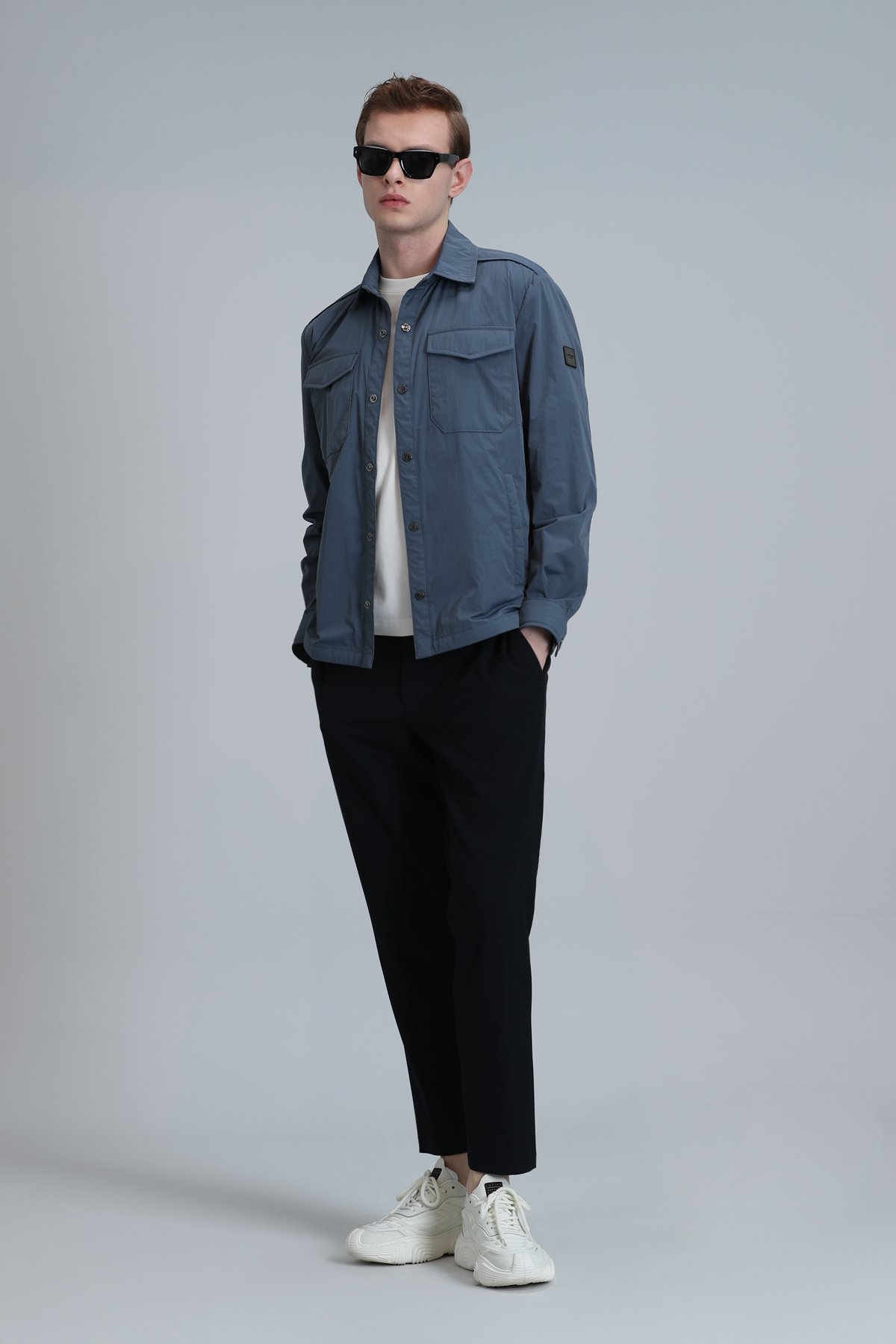 Terry Male Coat Anthracıte - Lufian (1)