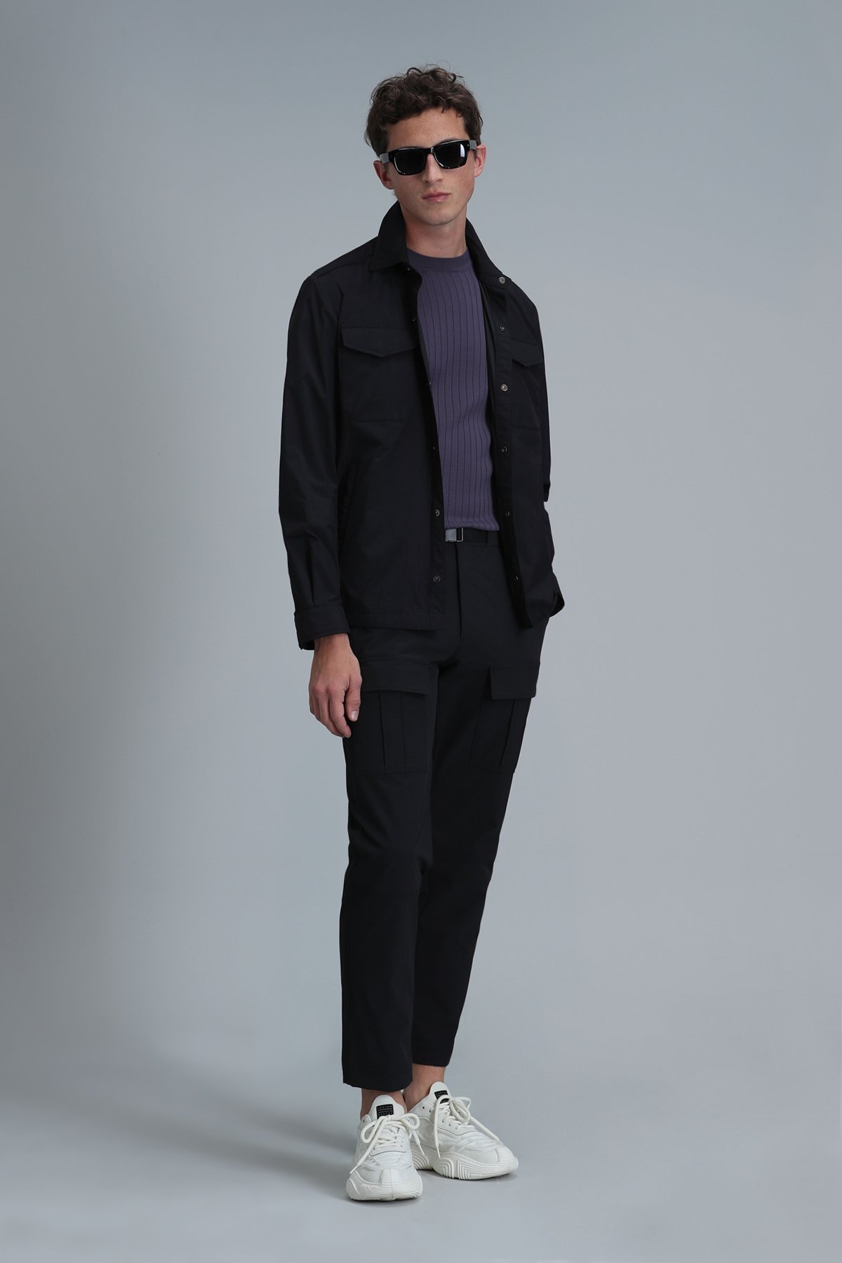 Terry Male Coat Black - Lufian (1)