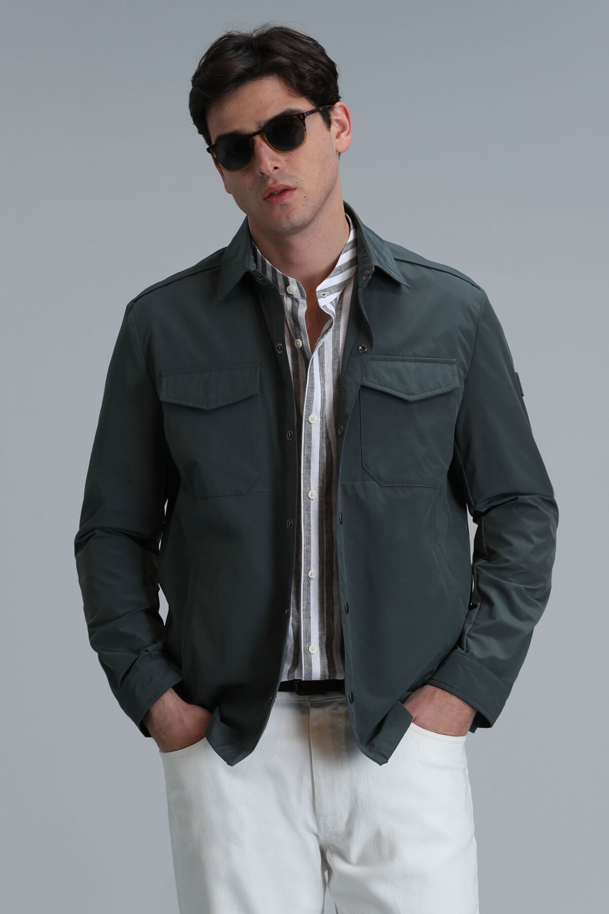 Terry Male Coat Green - Lufian