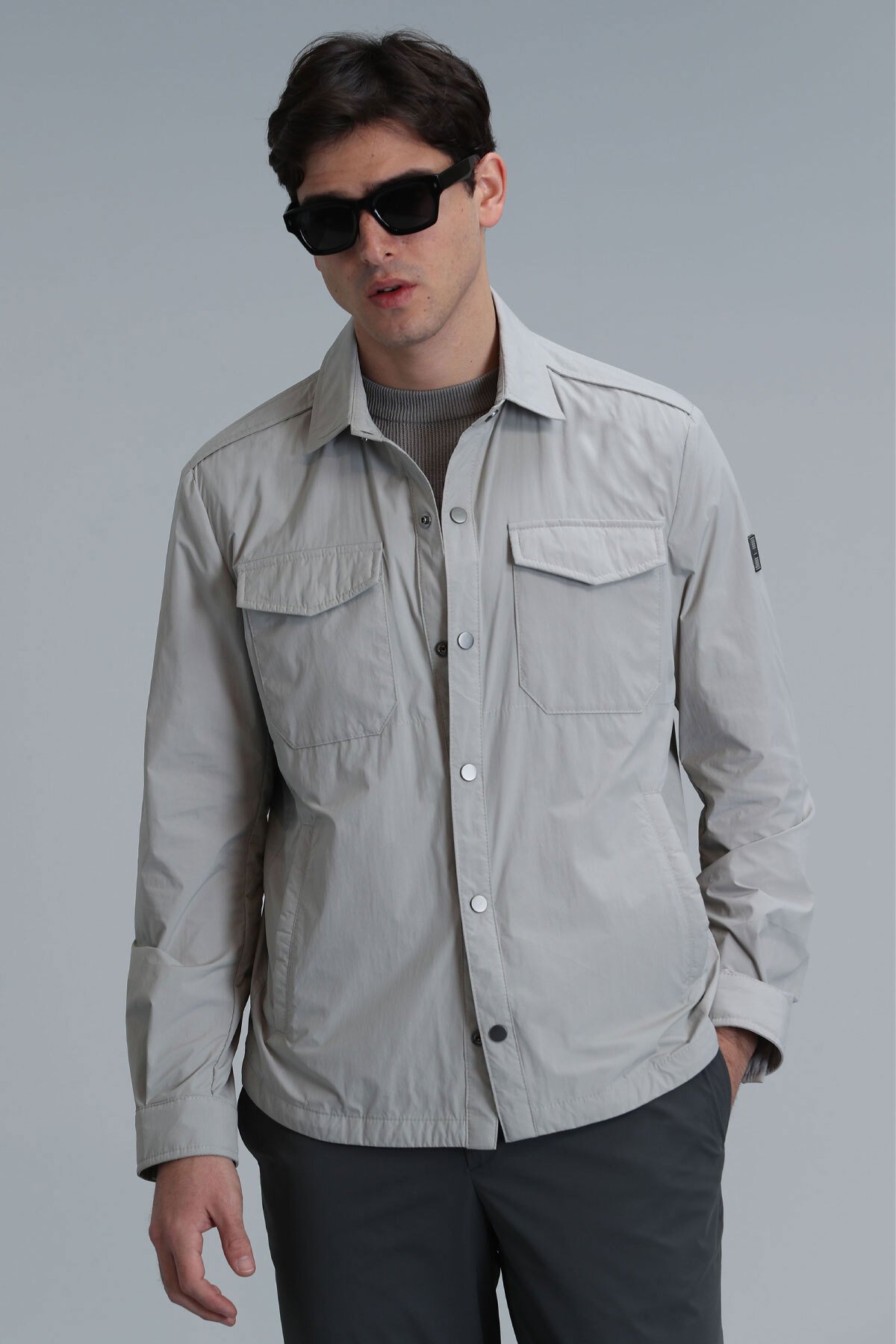 Terry Male Coat Grey - Lufian