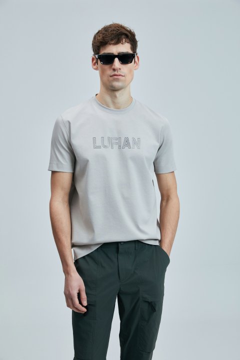 Thınk Modern Grafik Tişört Taş - Lufian