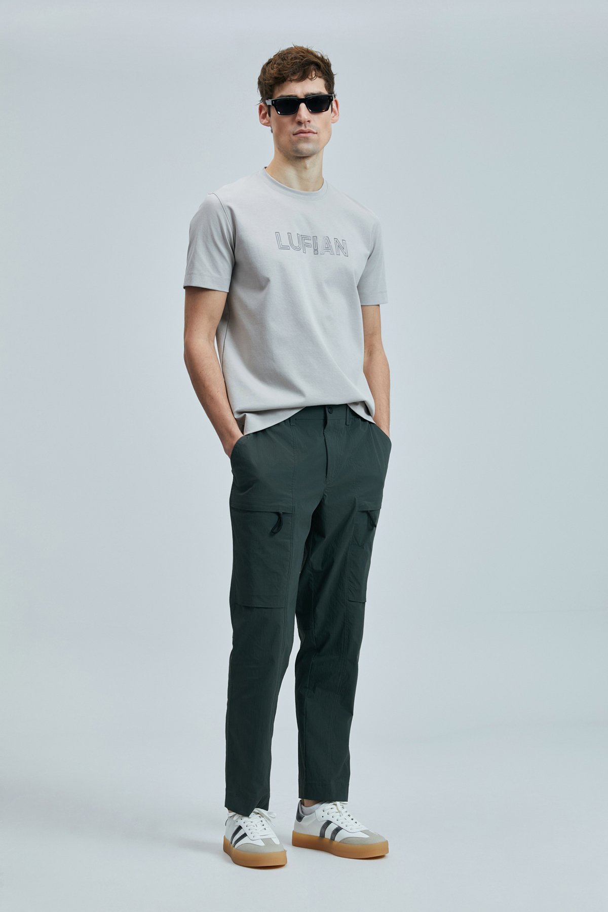 Thınk Modern Grafik T- Shirt Taş - Lufian (1)