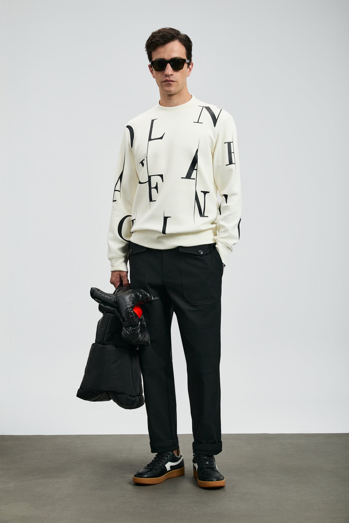 Tıffany Erkek Sweatshirt Kırık Beyaz - Lufian (1)