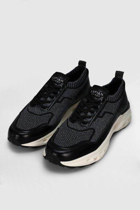 Tımothı Erkek Deri Sneaker Ayakkabı Gri - Lufian