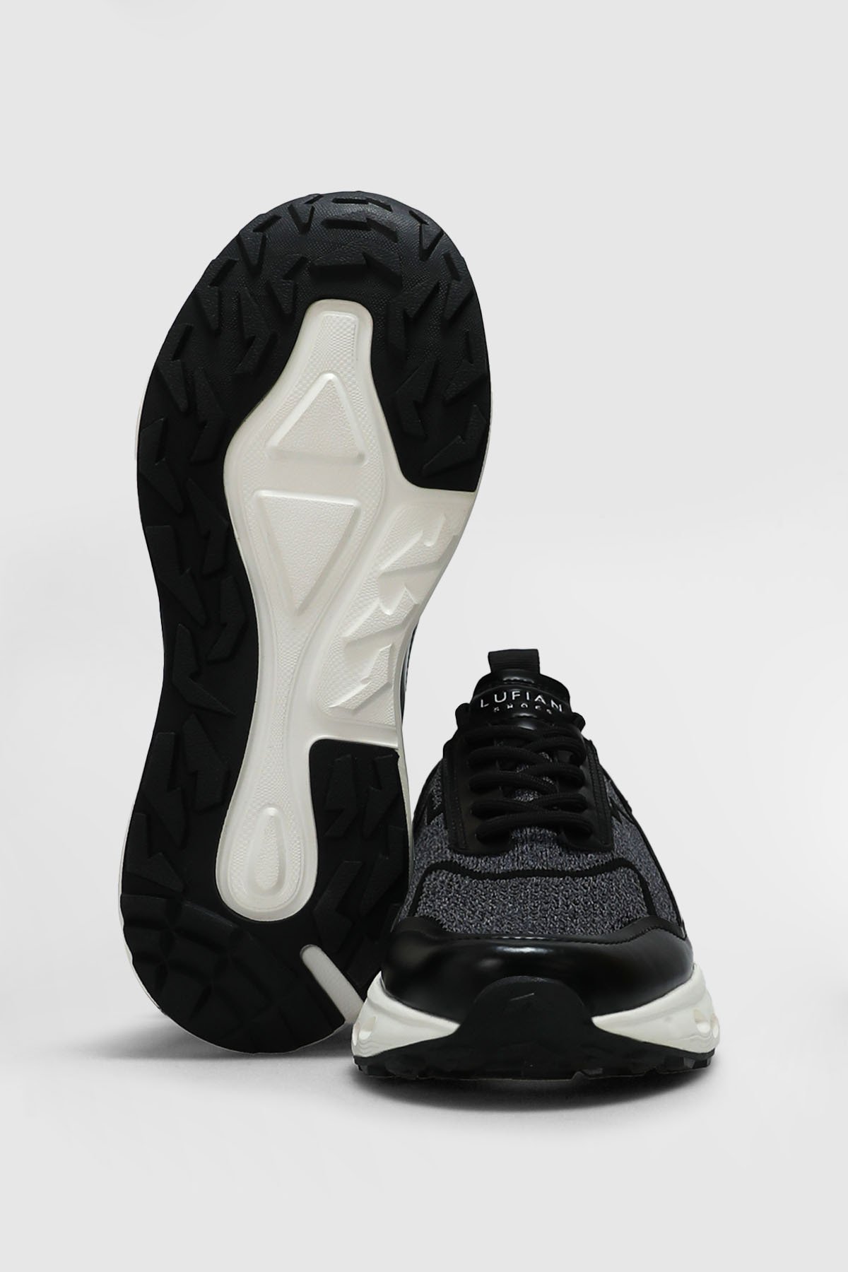 Tımothı Erkek Deri Sneaker Ayakkabı Gri - Lufian (1)