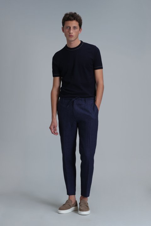 Tıno Erkek Kazak Lacivert - Lufian (1)