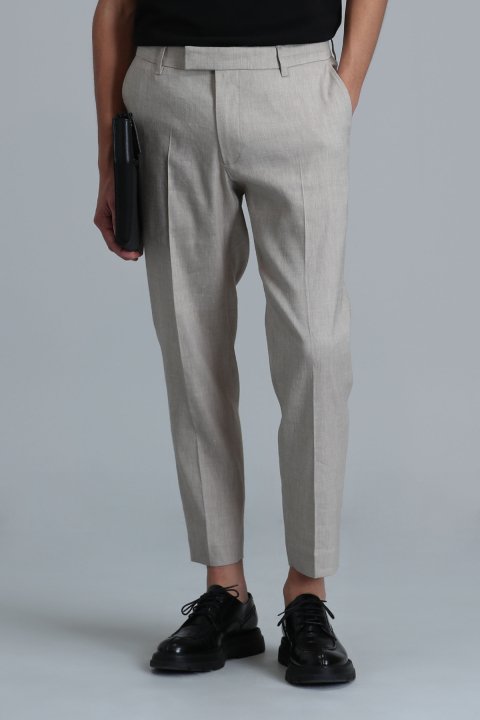 Tomas Smart Erkek Chino Pantolon Comfrot Fit Bej - Lufian (1)