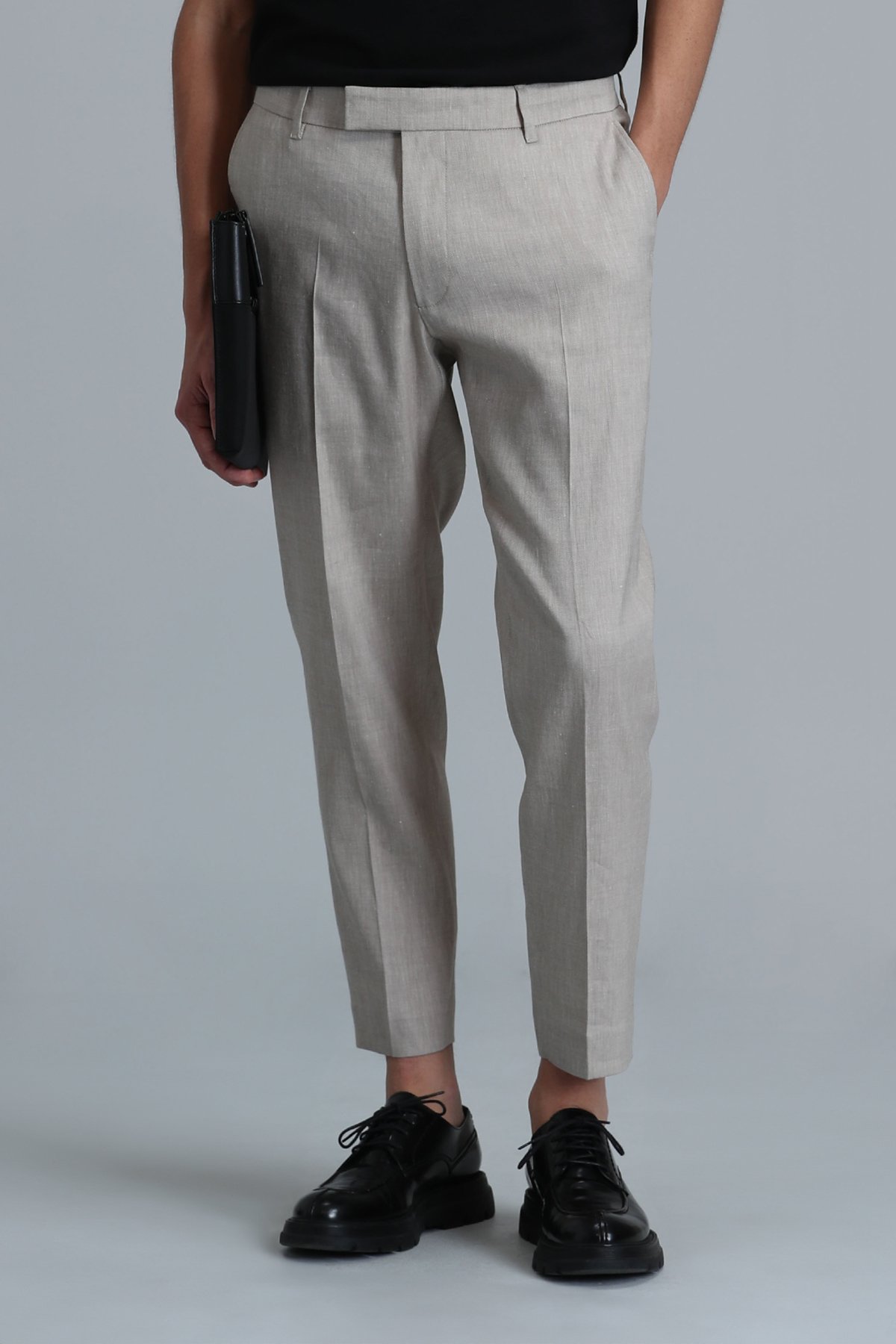 Tomas Smart Erkek Chino Pantolon Comfrot Fit Bej - Lufian (1)