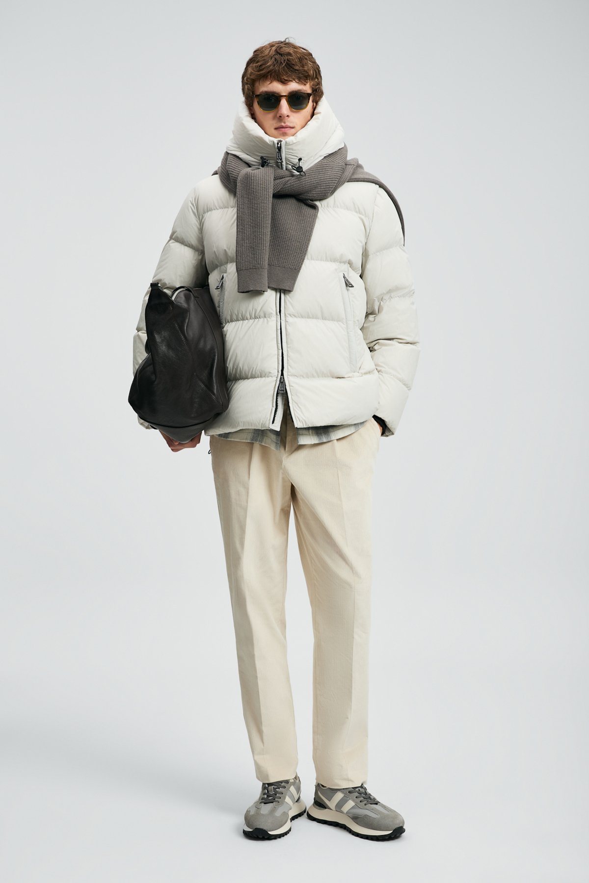 Goose Feather Male Coat Stone - Lufian