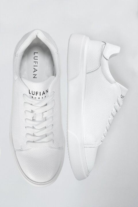 Tommy Mens Sneaker Shoes Whıte - Lufian