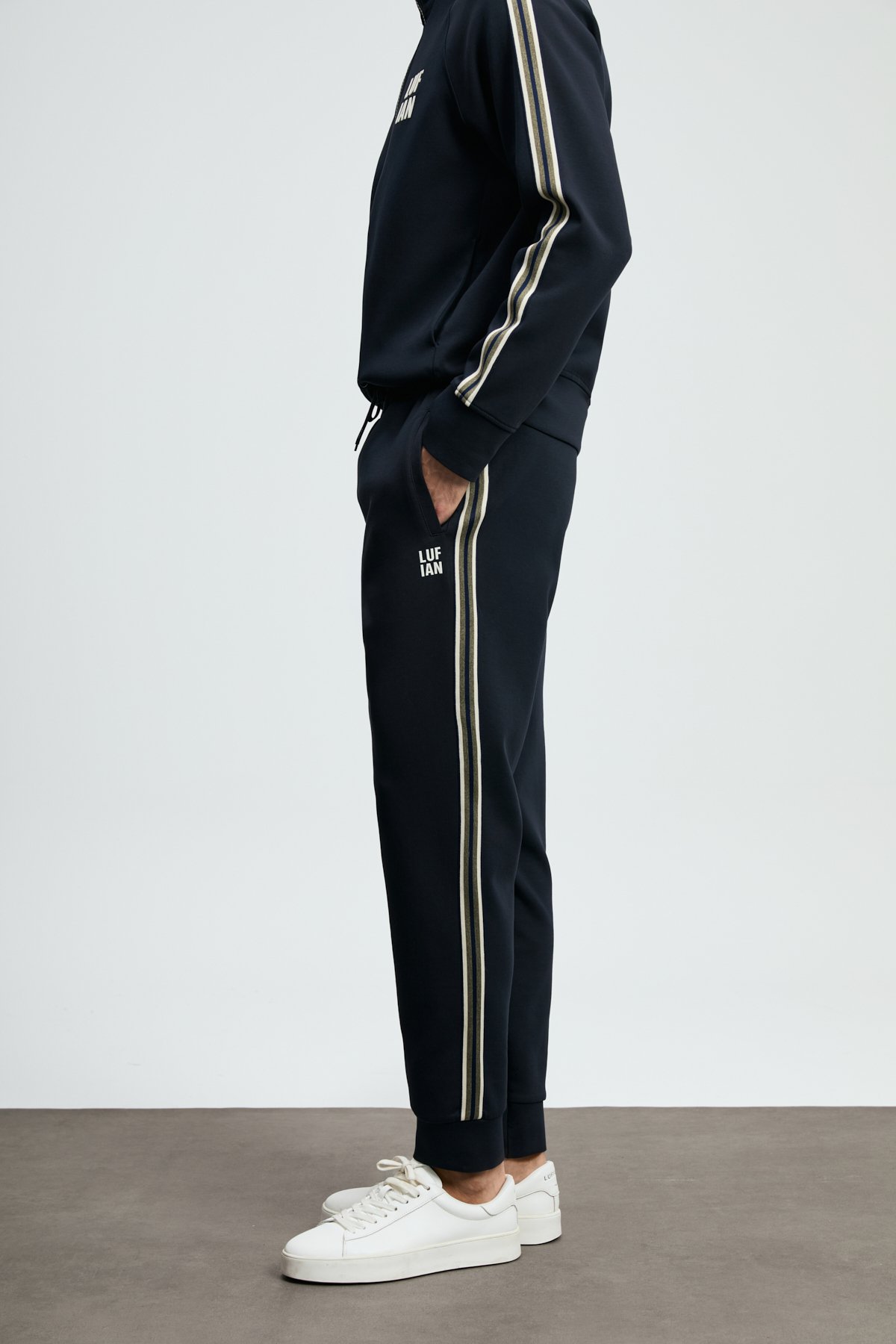 Male Tracksuit Six Navy - LUFIAN