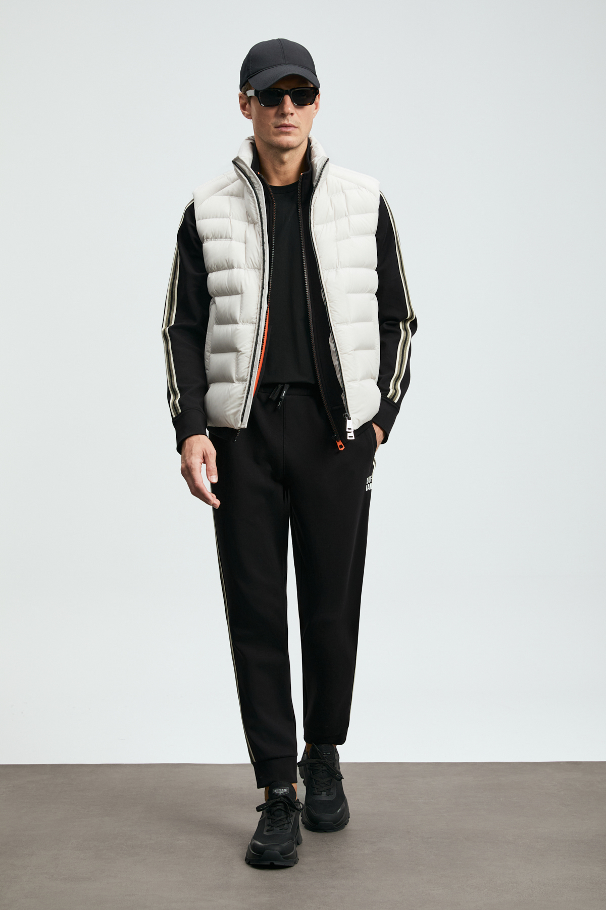 Male Tracksuit Six Black - LUFIAN