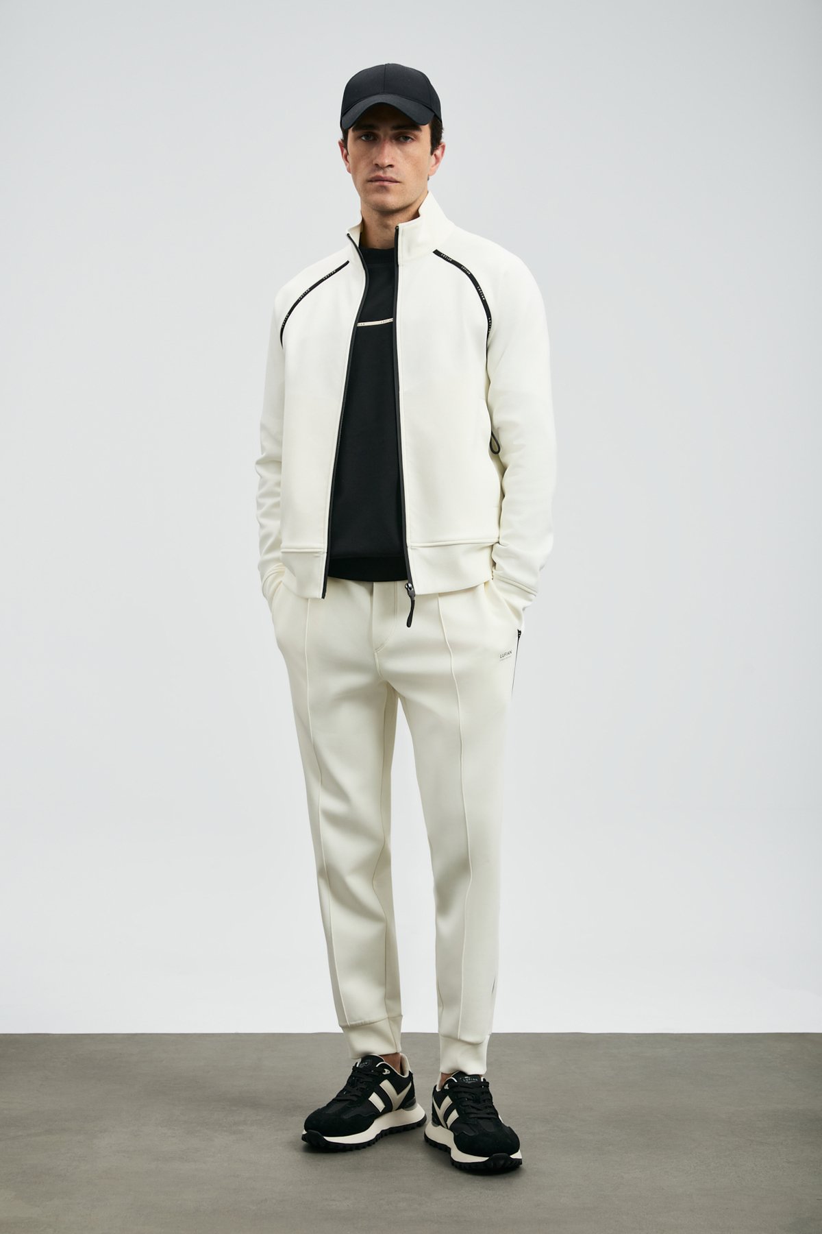 Tyson Erkek Eşofman Altı Kırık Beyaz - Lufian (1)