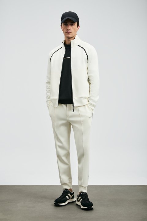 Tyson Men's Sweatpants Off White - Lufian (1)