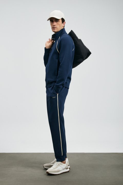 Tyson Men's Sweatpants Navy Blue - Lufian
